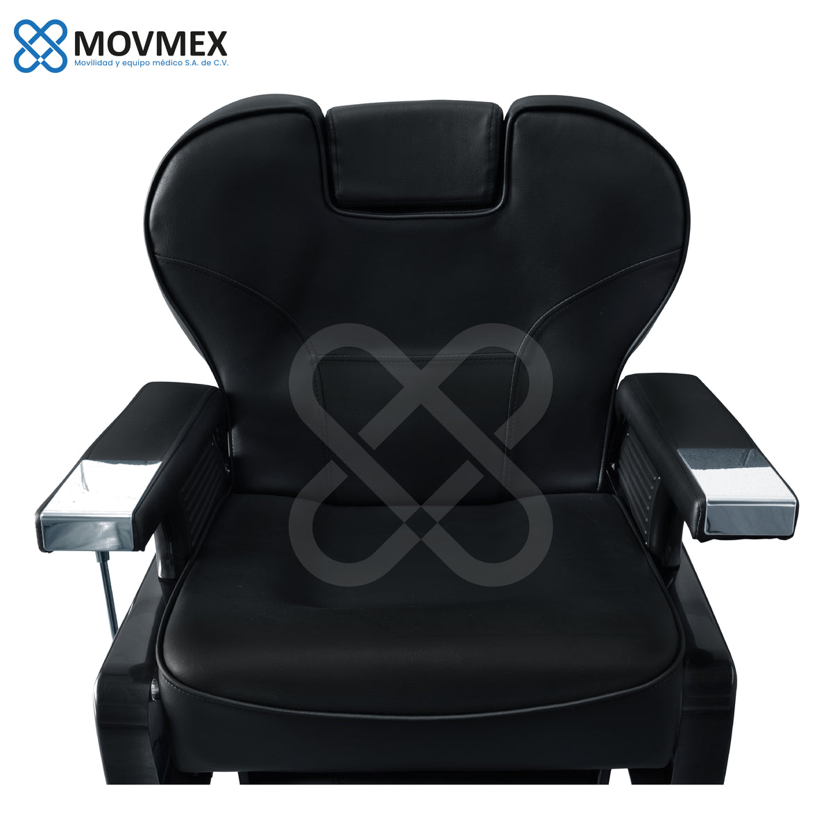 Sillón de Barbería Hidráulico Uso Rudo Jackson MOVMEX