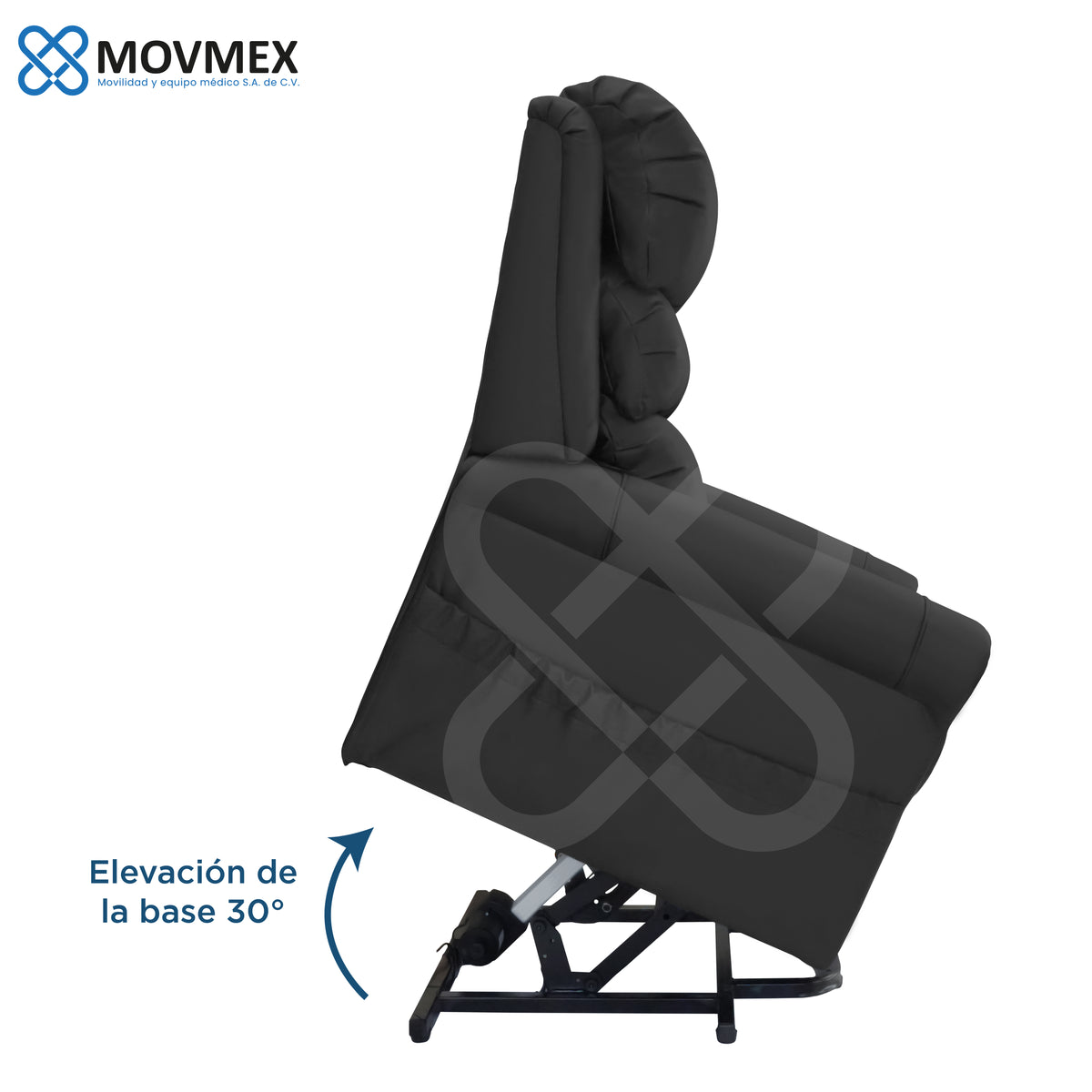 SILLÓN REPOSET ELÉCTRICO CON SISTEMA DE MASAJE POR VIBRACIÓN